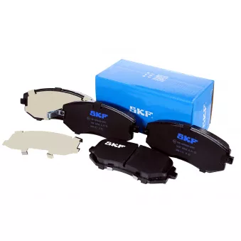 Jeu de 4 plaquettes de frein avant SKF VKBP 80545 A