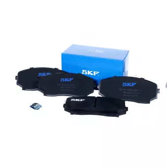 Jeu de 4 plaquettes de frein avant SKF VKBP 80612 A
