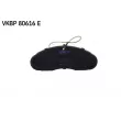 Jeu de 4 plaquettes de frein avant SKF VKBP 80616 E - Visuel 1