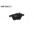 Jeu de 4 plaquettes de frein avant SKF VKBP 80617 E - Visuel 3