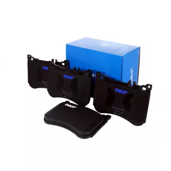 Jeu de 4 plaquettes de frein avant SKF VKBP 80631