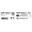 Jeu de 4 plaquettes de frein avant SKF VKBP 80633 E - Visuel 3