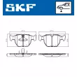 Jeu de 4 plaquettes de frein avant SKF VKBP 80656 - Visuel 2