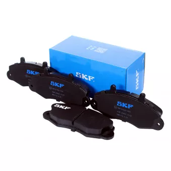 Jeu de 4 plaquettes de frein avant SKF VKBP 80663