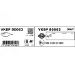 Jeu de 4 plaquettes de frein avant SKF VKBP 80663 - Visuel 3