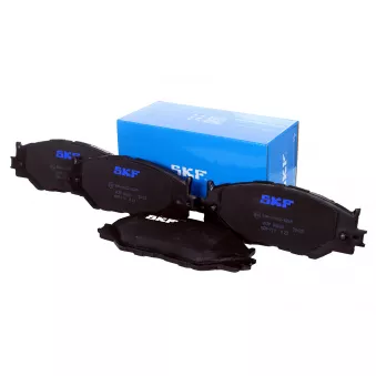 Jeu de 4 plaquettes de frein avant SKF VKBP 80684