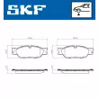 Jeu de 4 plaquettes de frein avant SKF VKBP 80687 - Visuel 2