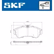 Jeu de 4 plaquettes de frein avant SKF VKBP 80727 - Visuel 2