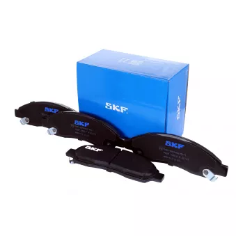 Jeu de 4 plaquettes de frein avant SKF VKBP 80810 A