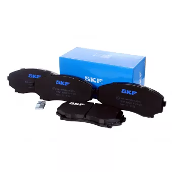 Jeu de 4 plaquettes de frein avant SKF VKBP 80822 A