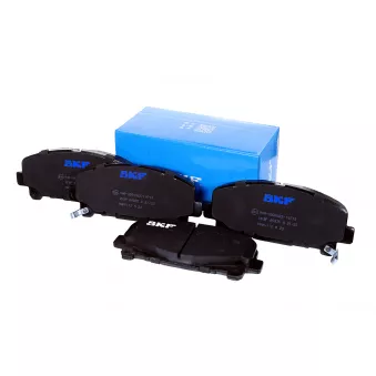 Jeu de 4 plaquettes de frein avant SKF VKBP 80835 A