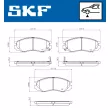 Jeu de 4 plaquettes de frein avant SKF VKBP 80859 A - Visuel 2