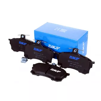 Jeu de 4 plaquettes de frein avant SKF VKBP 80872 A