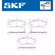 Jeu de 4 plaquettes de frein avant SKF VKBP 80882 A - Visuel 2