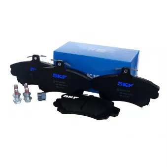 Jeu de 4 plaquettes de frein avant SKF VKBP 80900 A