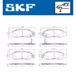 Jeu de 4 plaquettes de frein avant SKF VKBP 80901 A - Visuel 2