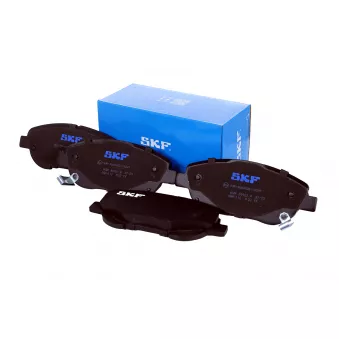 Jeu de 4 plaquettes de frein avant SKF VKBP 80923 A