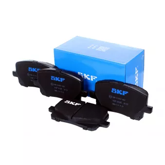 Jeu de 4 plaquettes de frein avant SKF VKBP 81025