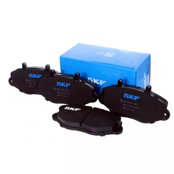 Jeu de 4 plaquettes de frein avant SKF VKBP 81028