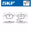 Jeu de 4 plaquettes de frein avant SKF VKBP 81035 E - Visuel 2