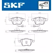 Jeu de 4 plaquettes de frein avant SKF VKBP 81038 E - Visuel 2