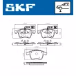 Jeu de 4 plaquettes de frein avant SKF VKBP 81040 E - Visuel 2