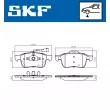 Jeu de 4 plaquettes de frein avant SKF VKBP 81043 E - Visuel 2