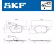 Jeu de 4 plaquettes de frein avant SKF VKBP 81049 E - Visuel 2