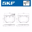 Jeu de 4 plaquettes de frein avant SKF VKBP 81056 E - Visuel 2