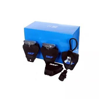 Jeu de 4 plaquettes de frein avant SKF VKBP 81063 E