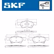 Jeu de 4 plaquettes de frein avant SKF VKBP 81079 A - Visuel 2