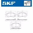 Jeu de 4 plaquettes de frein avant SKF VKBP 81080 A - Visuel 2