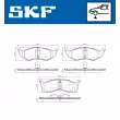 Jeu de 4 plaquettes de frein avant SKF VKBP 81133 - Visuel 2
