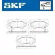 Jeu de 4 plaquettes de frein avant SKF VKBP 81138 A - Visuel 2