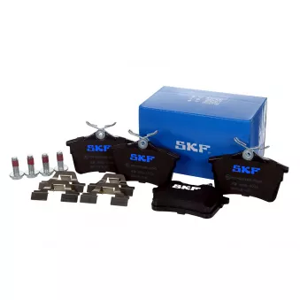 Jeu de 4 plaquettes de frein arrière SKF VKBP 90036