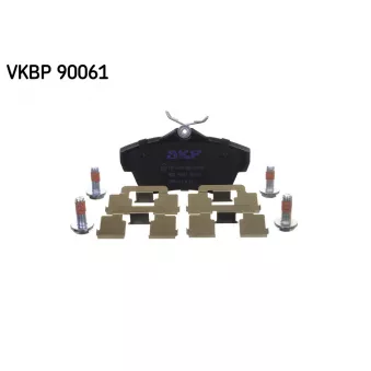 Jeu de 4 plaquettes de frein arrière SKF VKBP 90061