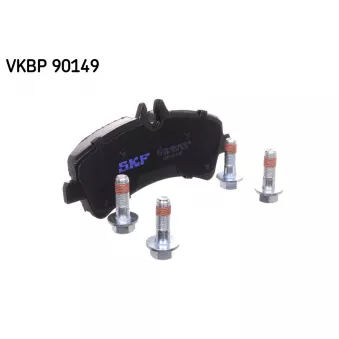 Jeu de 4 plaquettes de frein arrière SKF VKBP 90149