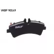 Jeu de 4 plaquettes de frein arrière SKF VKBP 90149 - Visuel 3