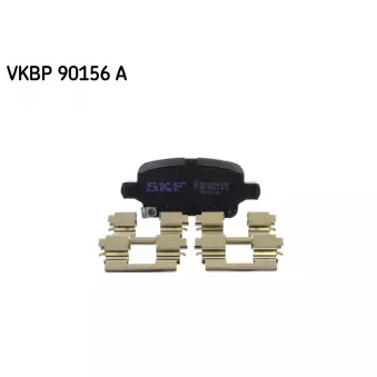 Jeu de 4 plaquettes de frein arrière SKF VKBP 90156 A