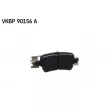 Jeu de 4 plaquettes de frein arrière SKF VKBP 90156 A - Visuel 3