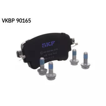 Jeu de 4 plaquettes de frein arrière SKF VKBP 90165