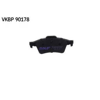 Jeu de 4 plaquettes de frein arrière SKF VKBP 90178