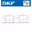 Jeu de 4 plaquettes de frein arrière SKF VKBP 90214 A - Visuel 2