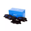 Jeu de 4 plaquettes de frein arrière SKF VKBP 90253 A - Visuel 1