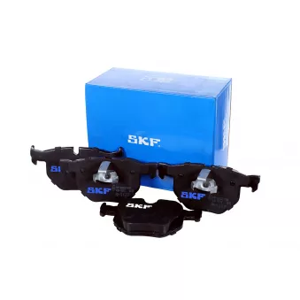 Jeu de 4 plaquettes de frein arrière SKF