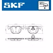 Jeu de 4 plaquettes de frein arrière SKF VKBP 90316 - Visuel 2