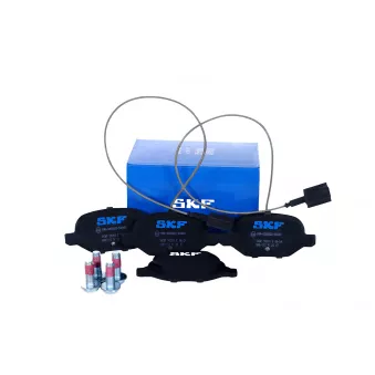 Jeu de 4 plaquettes de frein arrière SKF VKBP 90391 E