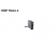 Jeu de 4 plaquettes de frein arrière SKF VKBP 90464 A - Visuel 2
