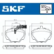 Jeu de 4 plaquettes de frein arrière SKF VKBP 90506 E - Visuel 2