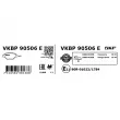 Jeu de 4 plaquettes de frein arrière SKF VKBP 90506 E - Visuel 3